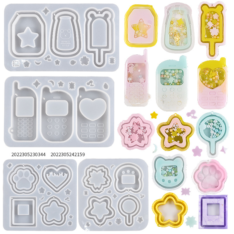Resin Shaker Molds Set Charms  - مراجعة Resin Art Equipment وسعره