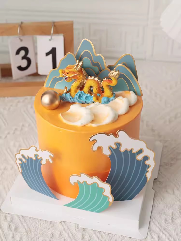 النمط الصيني كعكة عيد ميلاد سع - مراجعة Resin Art Alphabet وسعره