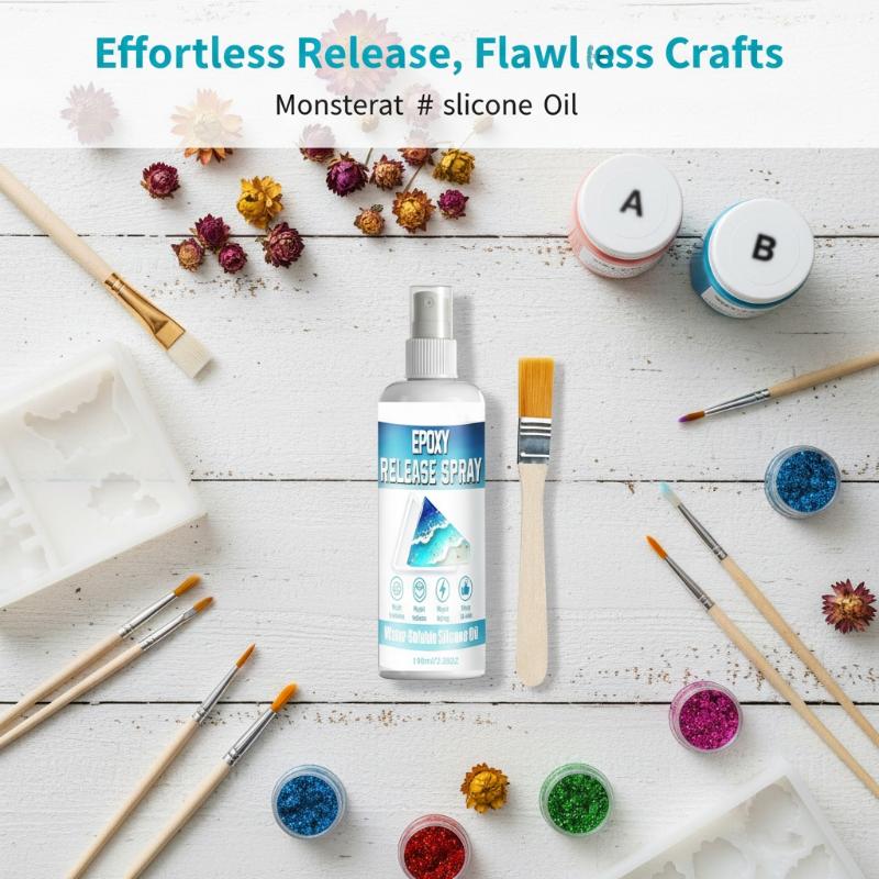رذاذ إزالة قوالب الإيبوكسي غير - مراجعة Release Spray Silicone وسعره