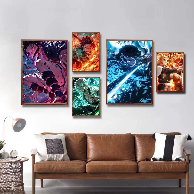 لوحة ماسية دائرية كاملة 5D من  - مراجعة Resin Art Wallpaper وسعره